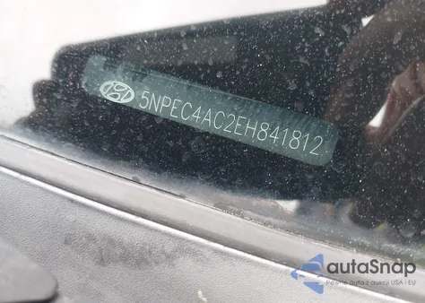 2014 Hyundai Sonata Se from USA, damaged, VIN 5NPEC4AC2EH841812